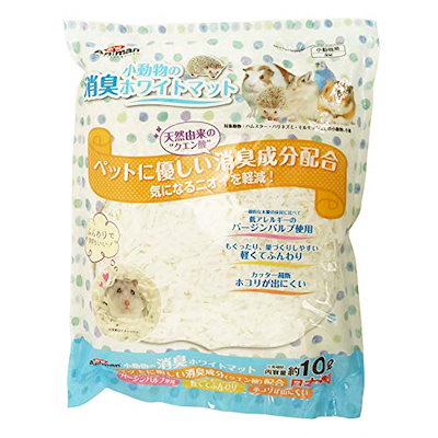 他サイト： ミニアニマン 小動物の消臭ホワイトマット 10L 小動物用品の商品画像