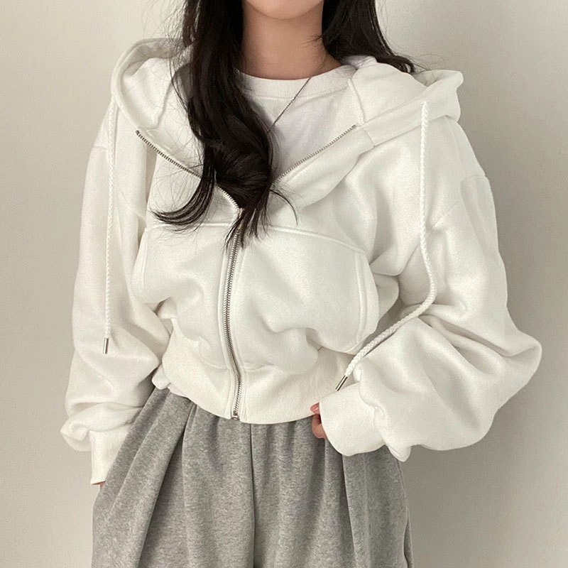 秋冬新作 パーカー レディース トップス 羽織 羽織もの 長袖 アウター ジップアップ ジャケット 韓国風