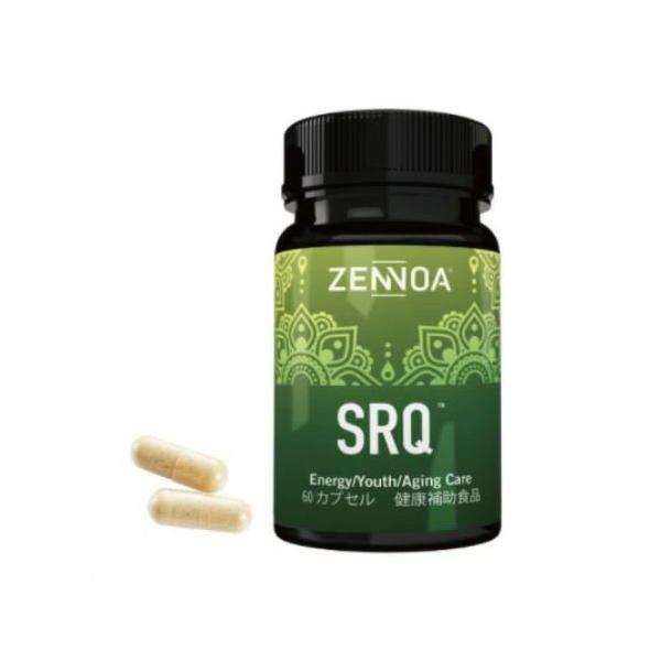 ゼンノア SRQ 60カプセル アミノ酸含有食品 コエンザイムq10 賞味期限2026/07