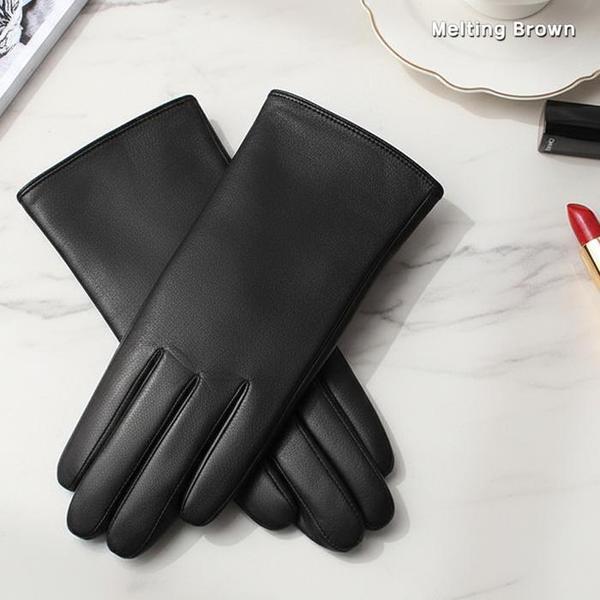 レディース高級ラムスキンレザーグローブ LG26
