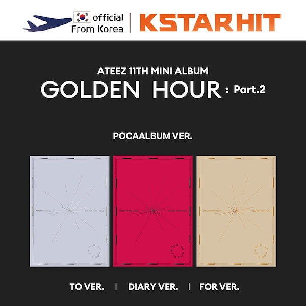 新品未開封 ATEEZ GOLDEN HOUR pt.3 POCA 50枚セット ATEEZ GOLDEN HOUR : Part.3 Pocaalbum ver