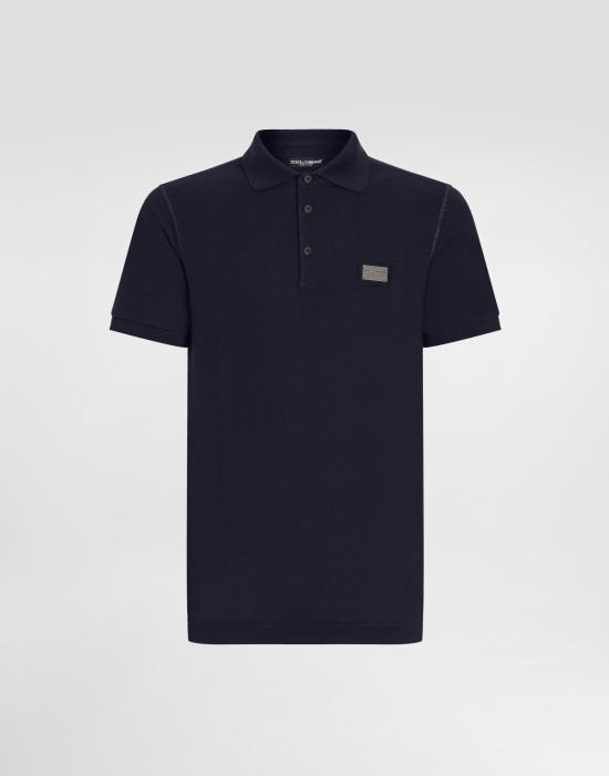 DOLCE & GABBANA Men Polo Shirts G8PL4TG7P1D B0665 Blue