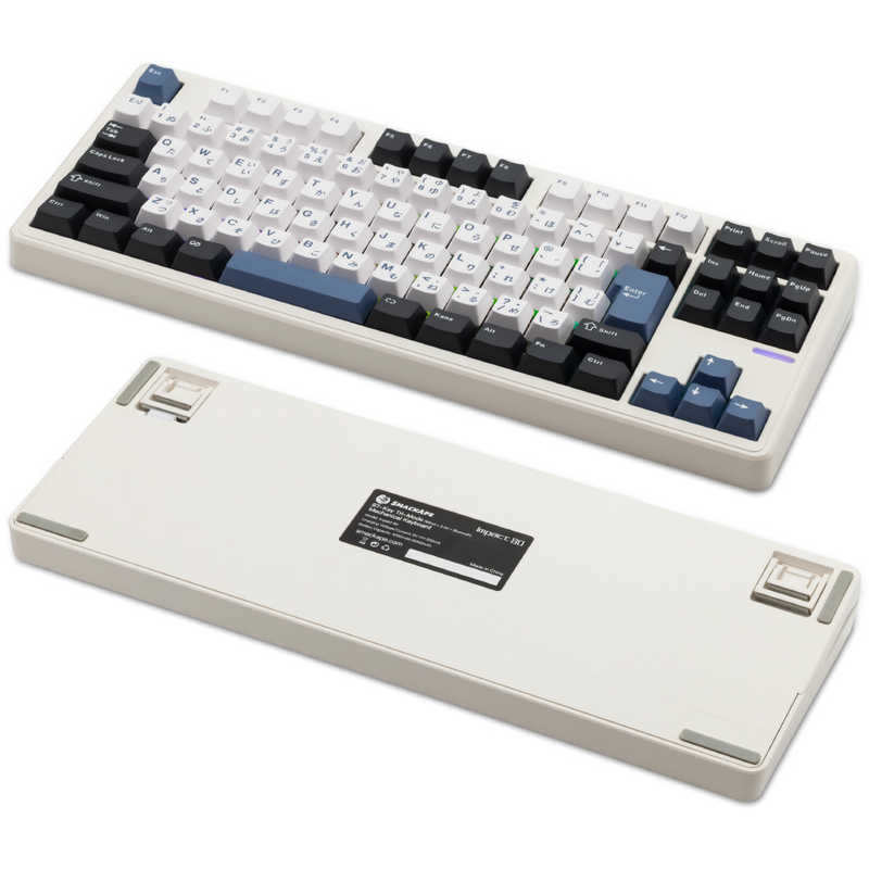 KIBU　キーボード Impact 80 JIS Pro(日本語配列) Mist(Cheese Switch) ［有線・ワイヤレス / Bluetooth・USB］　SA-IP80JP-MT-C