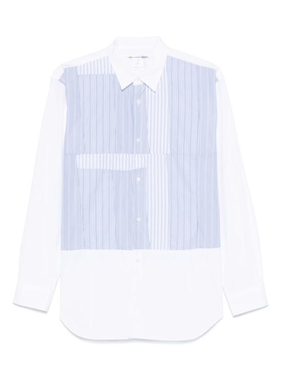 COMME DES GARCONS Men Shirts FOB027 1WHITESTRIPE White