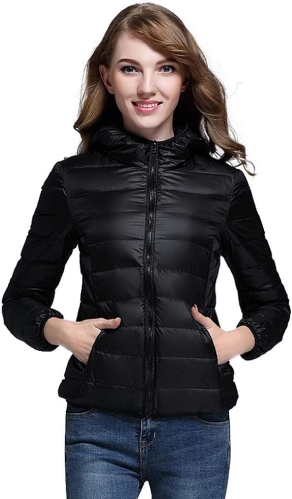 ダウンジャケット フード付き レディース 女性 ダウンコート アウター 防寒 防風 軽量ダウンジャケット レディース 女性 ダウンコート アウター 防寒 防風 ウルトラ 軽量 軽い ダウン ライトダウ 8,506円
