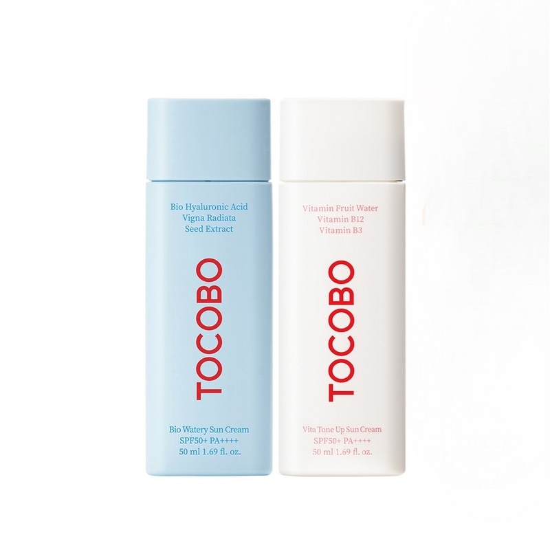 バイオウォーターリーサンクリーム50mL+ビタトーンアップサンクリーム50mL