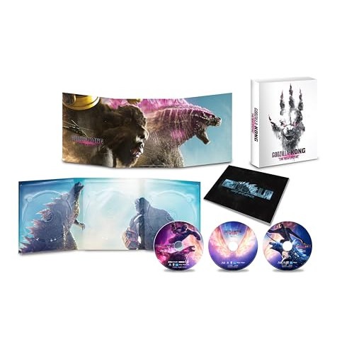 『ゴジラxコング 新たなる帝国』Blu-ray豪華版 4K Ultra HD B.. (Blu-ray) TBR-34215D