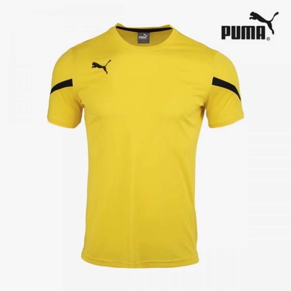 プーマガレリアプーマチームフラッシュジャージーメンズサッカー半袖Tシャツサッカー服