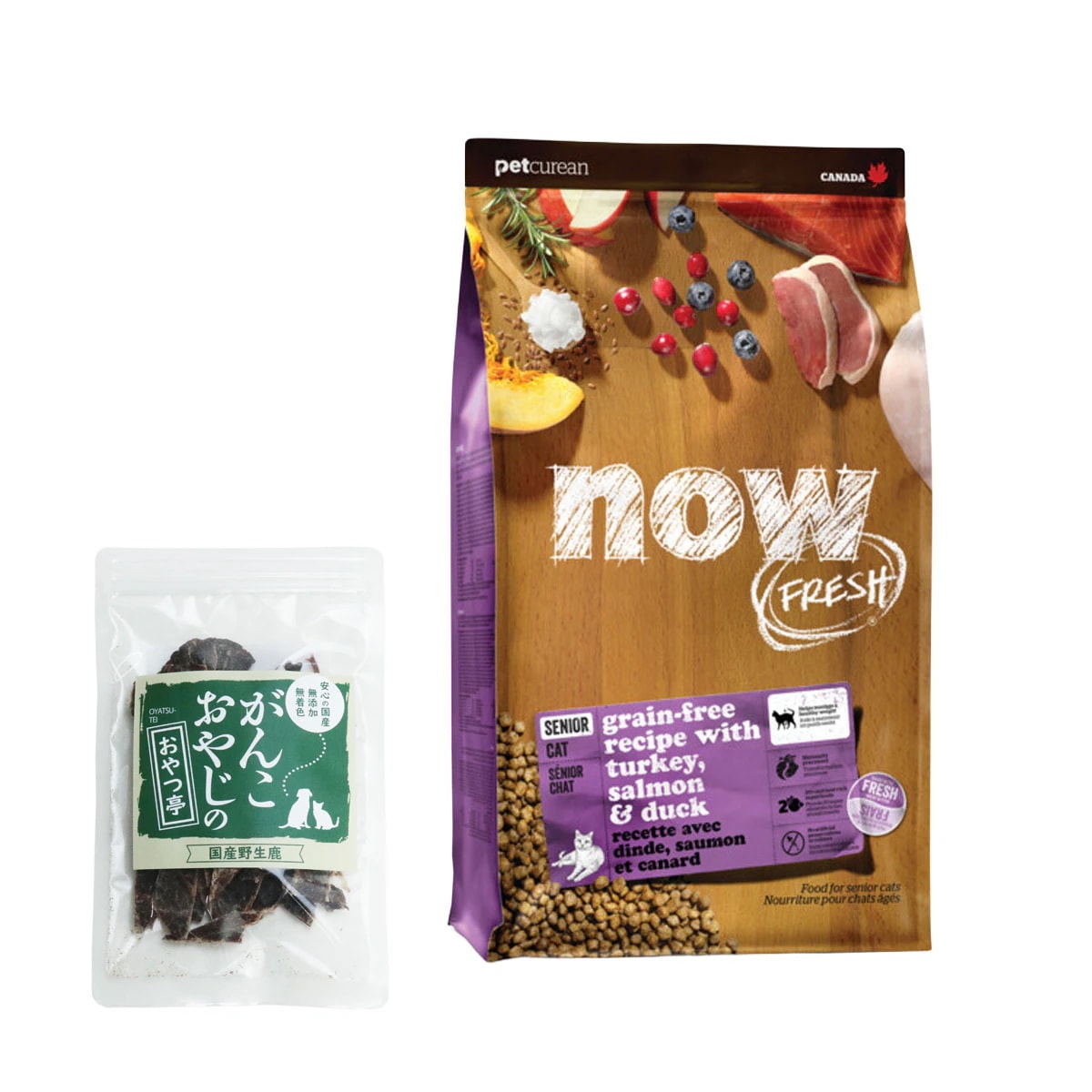 グレインフリー シニア キャット＆ウェイトマネジメント 1.36kg【国産鹿肉ジャーキー付き(お試しサイズ)】 4,382円