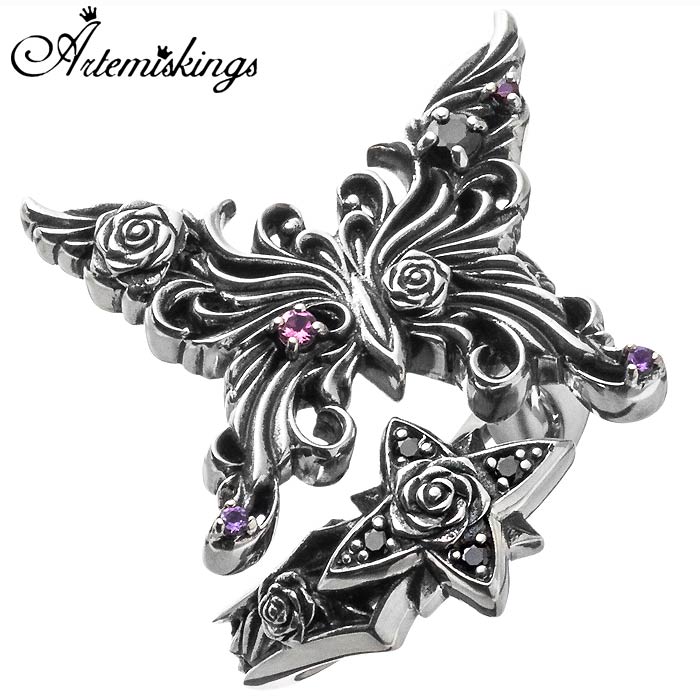 アルテミスキングス ARTEMIS KINGS アゲハ バタフライ 蝶 シルバー リング AKR0056 AKR0056