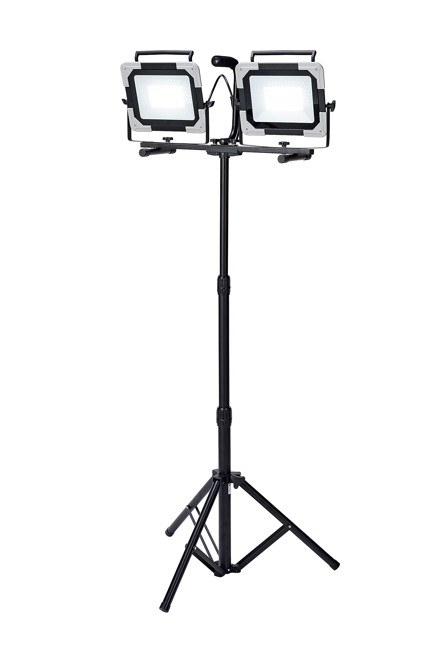 高儀(Takagi) EARTH MAN LEDワークライト 作業灯 投光器 照明 スタンド式 ダブル 60W WLT-060LWA
