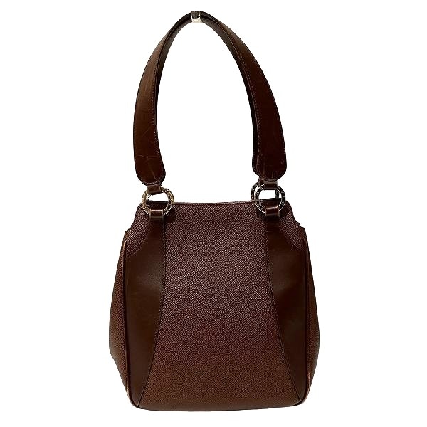 ブルガリ BVLGARI ブラウン レザー バッグ ハンドバッグ レディース 【中古】 11,534円