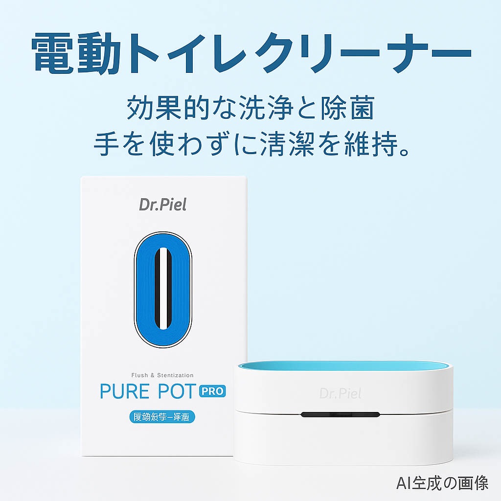 PurePot PRO Electronic Automatic Toilet Cleaner ドクターピエル ピュアポットPRO 電子式自動トイレクリーナー