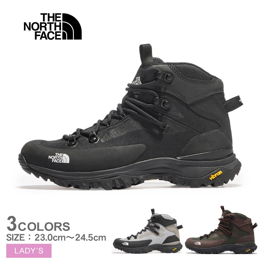 クレストン ハイク ミッド ウォータープルーフ NFW52321 レディース 靴 スニーカー トレッキング 防水 シューズ 登山 アウトドア キャンプ ハイキング