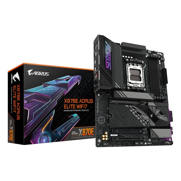 ATXマザーボード AMD X870Eチップセット搭載 X870E AORUS ELITE WIFI7
