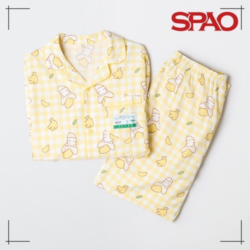 SPAO公式 カナディ 長袖パジャマ (YELLOW)