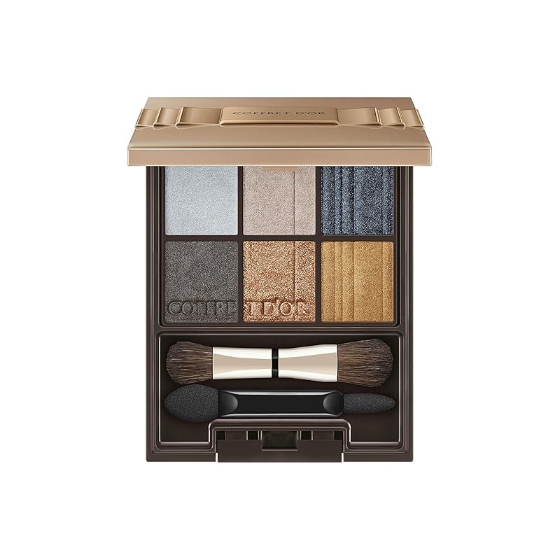 【即納】コフレドール ミステリアスフォーアイズ 01 ゴールデンモダン アイシャドウ 4,666円