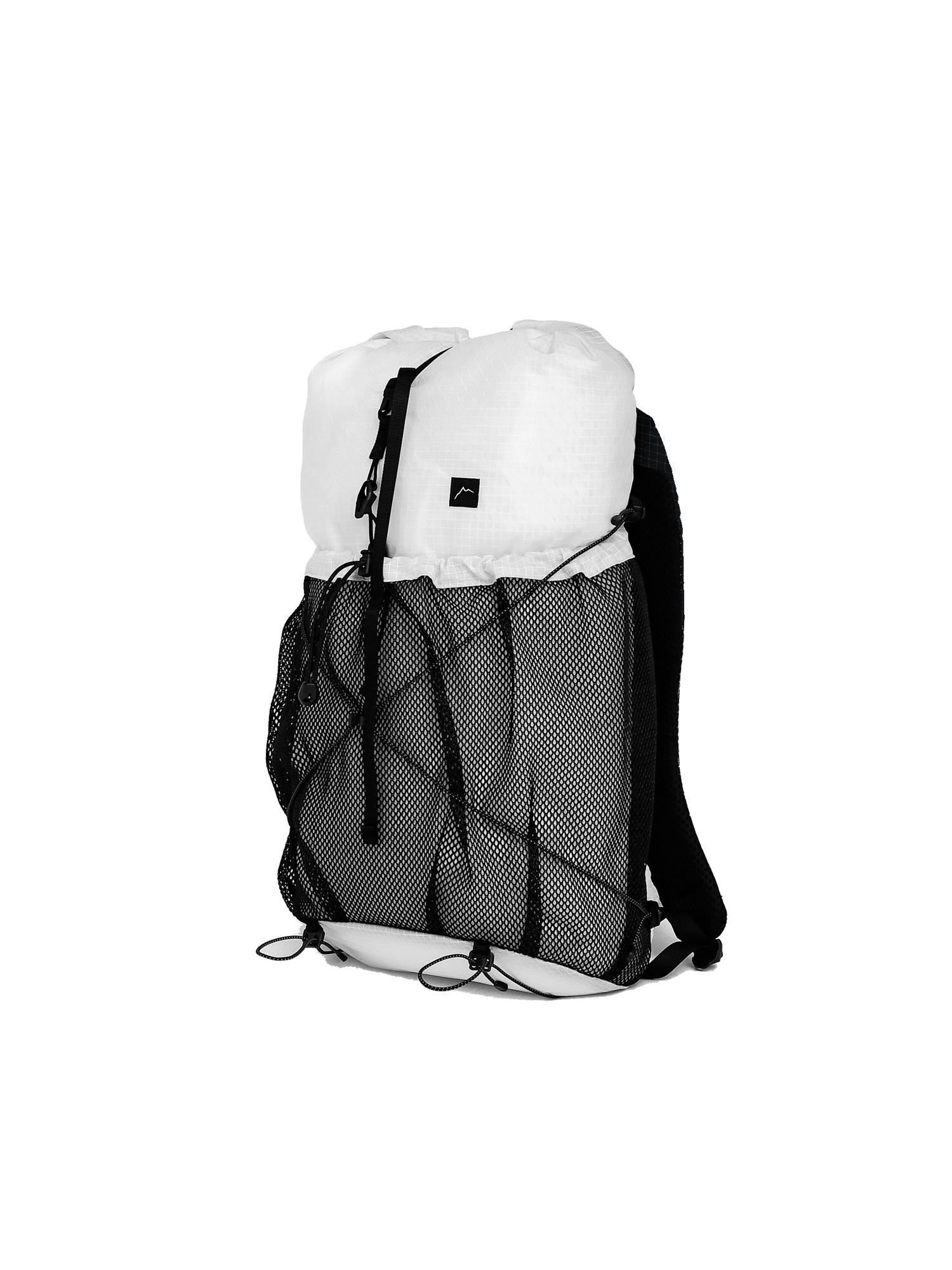 【CAYL】 GAYA ROLL TOP GRID MESH : WHITE