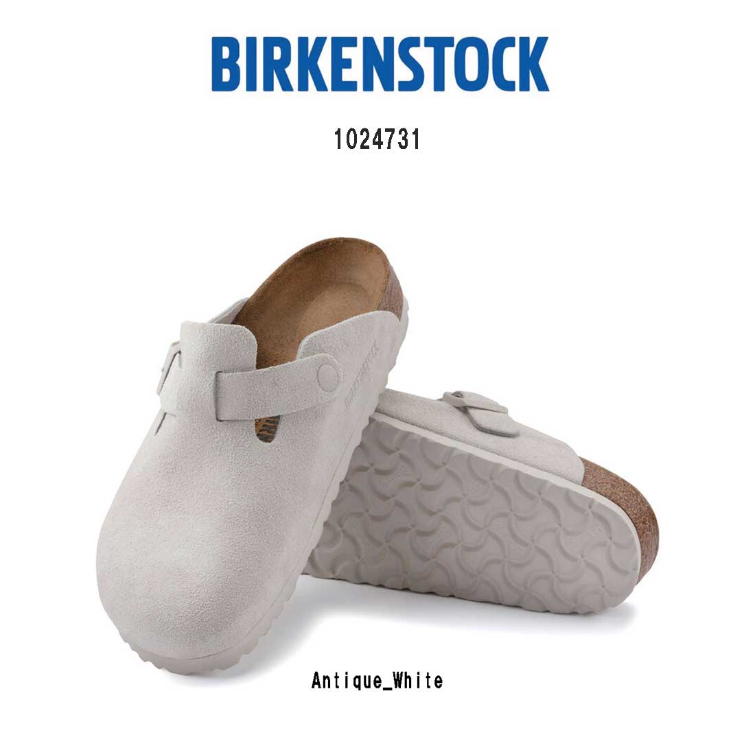 BIRKENSTOCK ボストン クロッグ サボサンダル スエード ユニセックス Boston 1024731 Regular