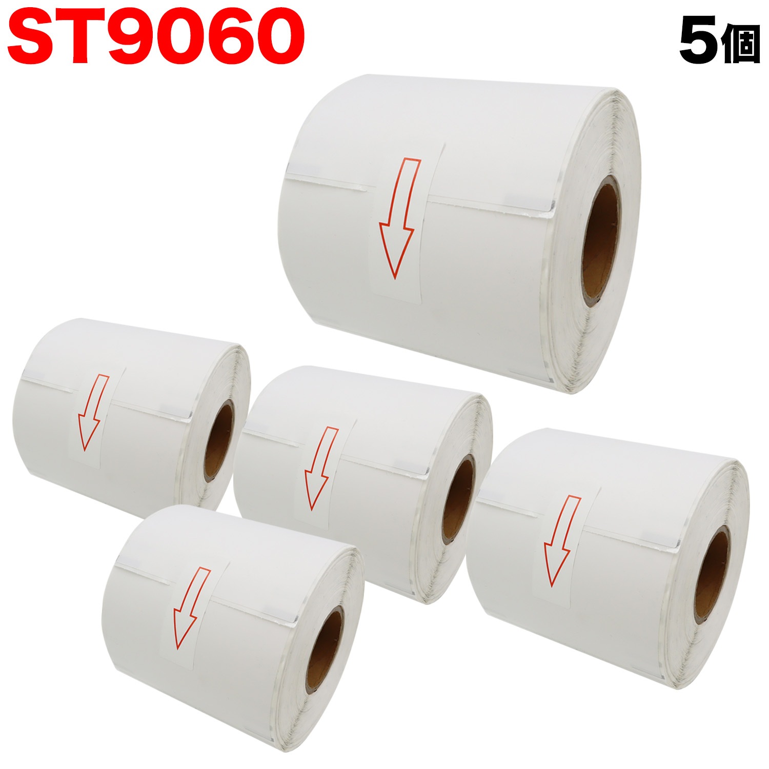 サトー用 サーマルラベル 感熱紙 レスプリ シータ 汎用 互換品 90mm×60mm 780枚 60991042 5個セット