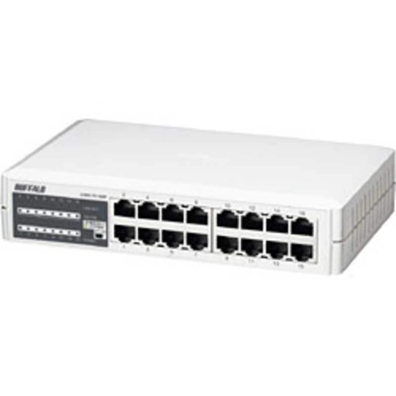 BUFFALO　スイッチングハブ(16ポート)　LSW3-TX-16NP 5,830円