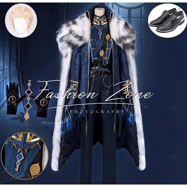 IdentityV 第五人格 風 隠者 典獄長 コスプレ衣装 ウィッグ 靴 cosplay ハロウィン 演出服 変装