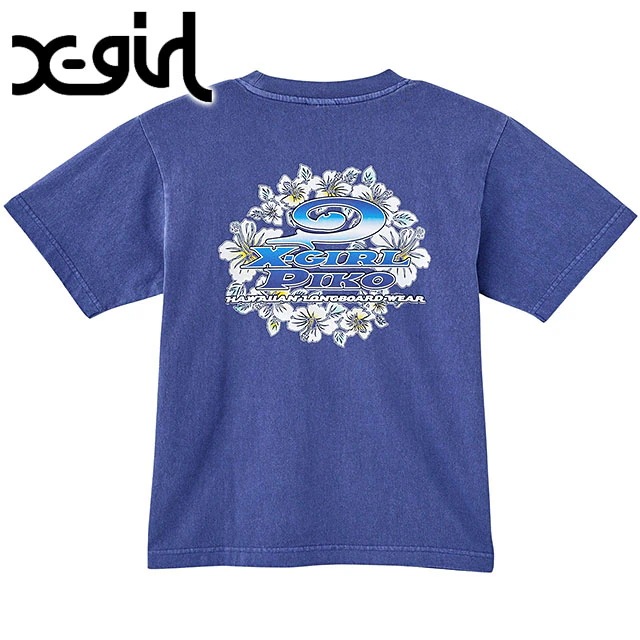 メール便 ピコ コラボ ショートスリーブTシャツ [105252011043] レディース xgirl トップス 半袖 NAVY 正規取扱店
