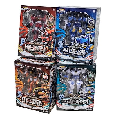 ミニフォース ダイノイド 4体セット Miniforce] MINI FORCE 4
