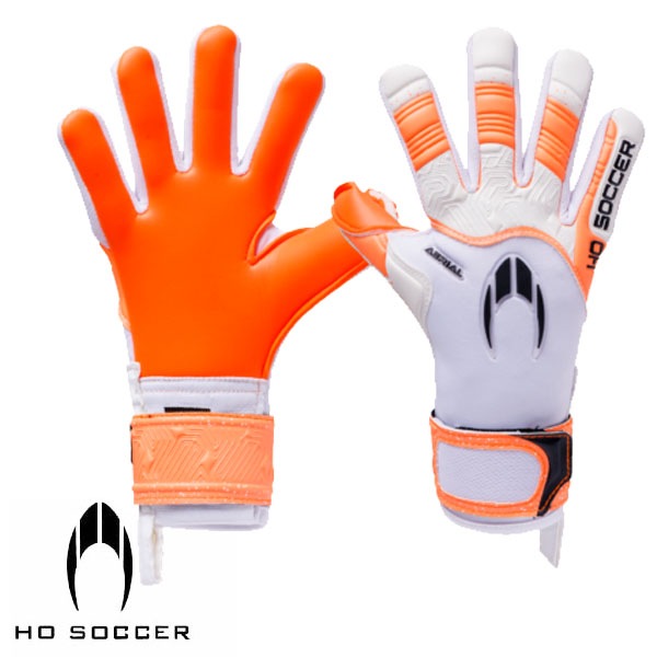 エイチオーサッカー HO SOCCER サッカー キーパーグローブ 52-0378 エアリアル2 ネガティブ スピードオレンジ 52.0378