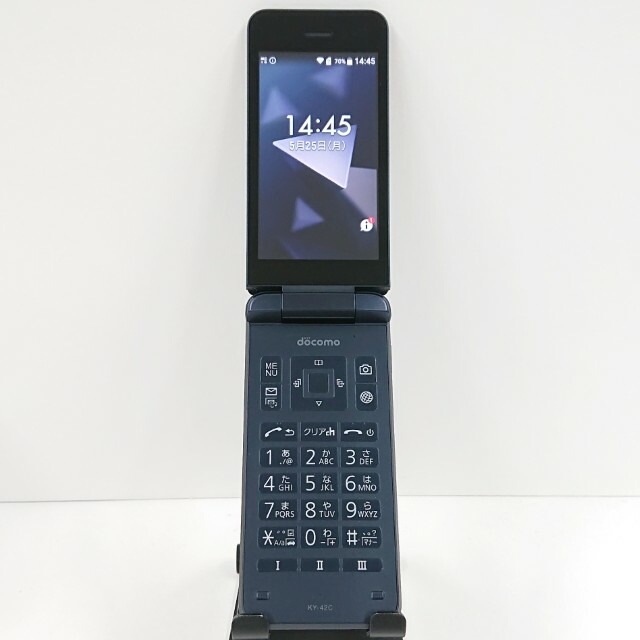 DIGNO ケータイ KY-42C ドコモ ブラック 送料無料 本体 c20108 【中古】