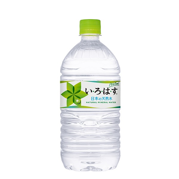 【2ケース】いろはす天然水 1020mlPET (12本入*2)