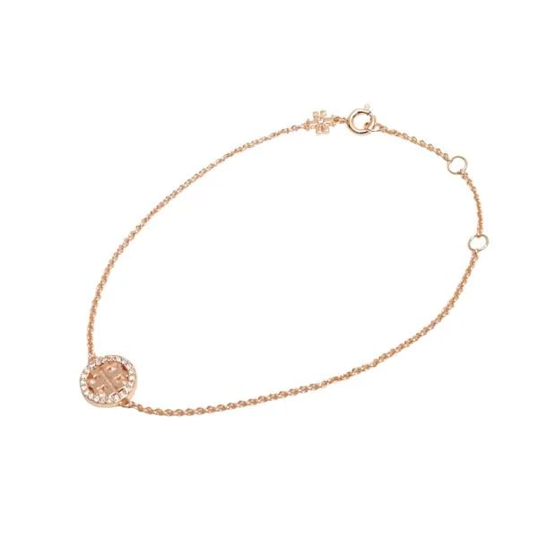 トリーバーチ TORY BURCH MILLER PAVE CHAIN BRACELET ブレスレット 80997-696 レディース アクセサリー ローズゴールド