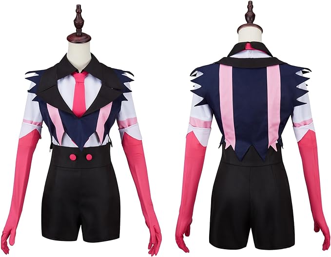 ハズビンホテル コスプレ エンジェルダスト コスプレ衣装 6点セット ショートパンツ レディース 女性用 コスプレ服 アニメイベント 文化祭