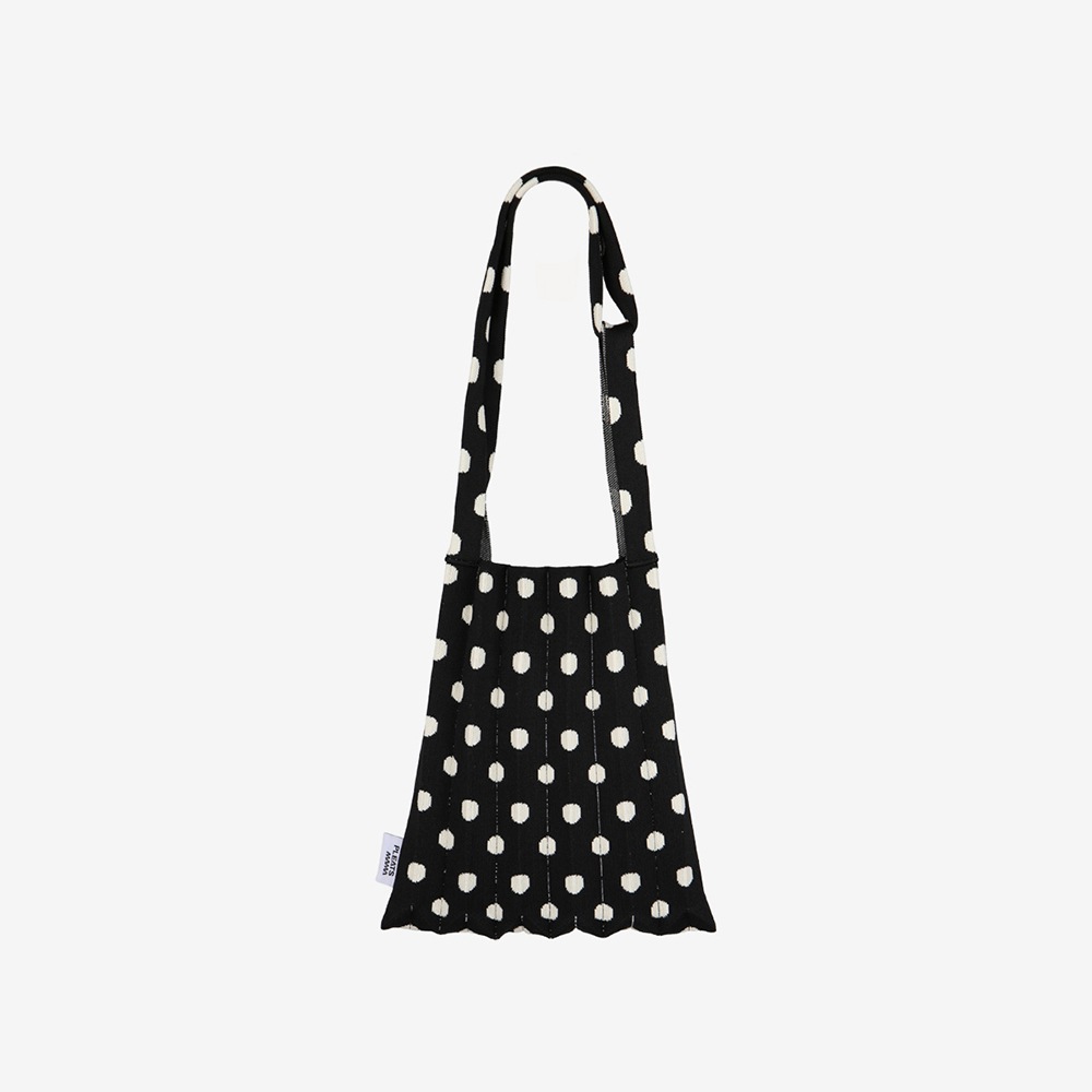 ミニショルダーバッグ ホワイトドット