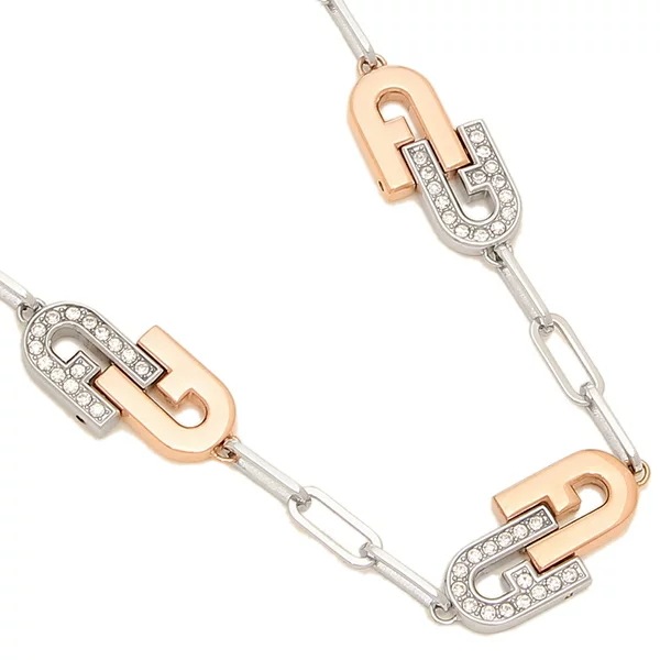 ネックレス アクセサリー アーチ ペンダント ピンクゴールド シルバー レディース FJ0131NTU