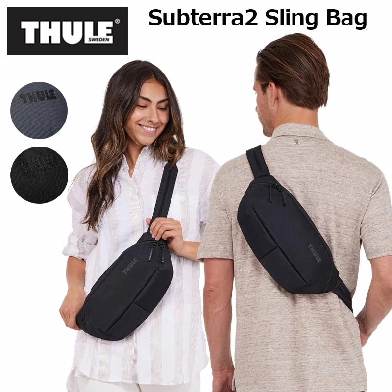THULE スーリー サブテラ2 スリングバッグ 3L Sling Bag メンズ レディース ワンショルダー バッグ 旅行 トラベル まち歩き 3205066 3205067 TSS403