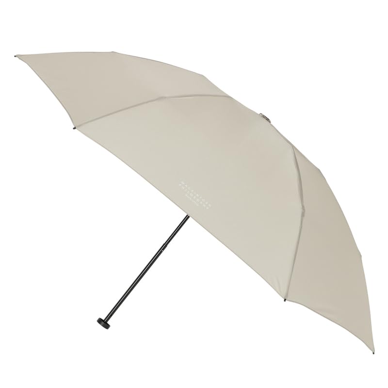ムーンバット 【マッキントッシュフィロソフィー】 雨傘 折りたたみ晴雨兼用 UV 軽量 ミニ ユニセックス ロゴ 無地 21-431-20320/11268-02 ベージュ
