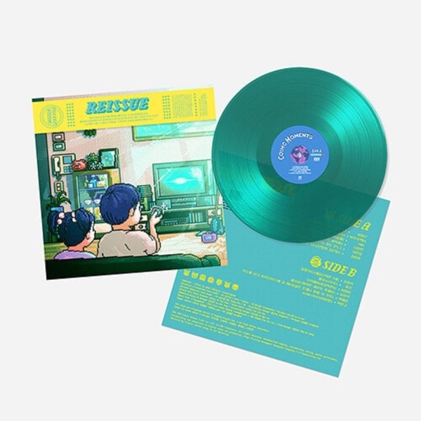 パニックボタン再発行(180g 透明ベビー ブルー グリーン LP)
