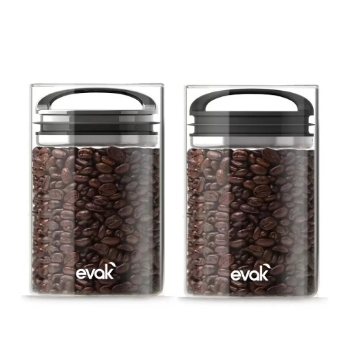 プリパラショートハンドル真空密閉容器4P-ミディアム