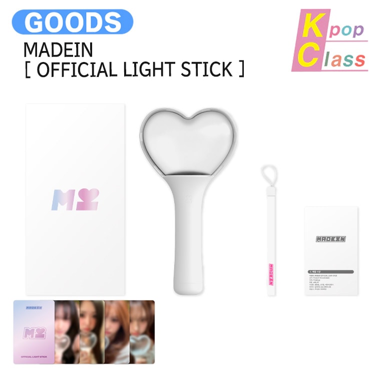 国内発送 [フォトカード付] MADEIN [ OFFICIAL LIGHT STICK ] / 公式グッズ / 予約商品