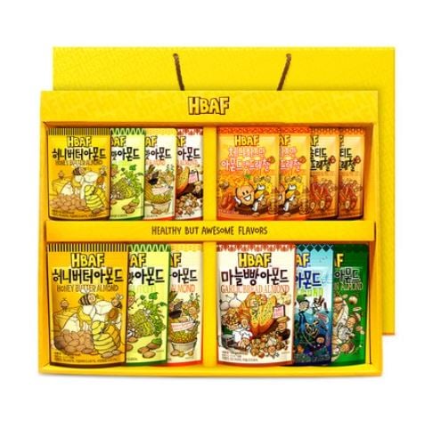 韓国で人気ハニーバターのアーモンドギフトボックス