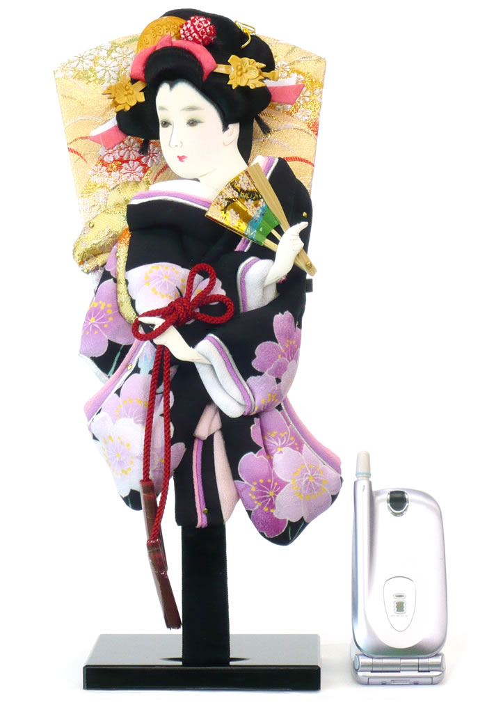 羽子板 初正月 初節句 厄除け 出し飾り かわいい 立体 振袖 道成寺 送料無料 ｺﾝﾊﾟｸﾄ ﾐﾆ 新作 秀光 限定品 目玉商品 お買得 人気 ランキング P6159