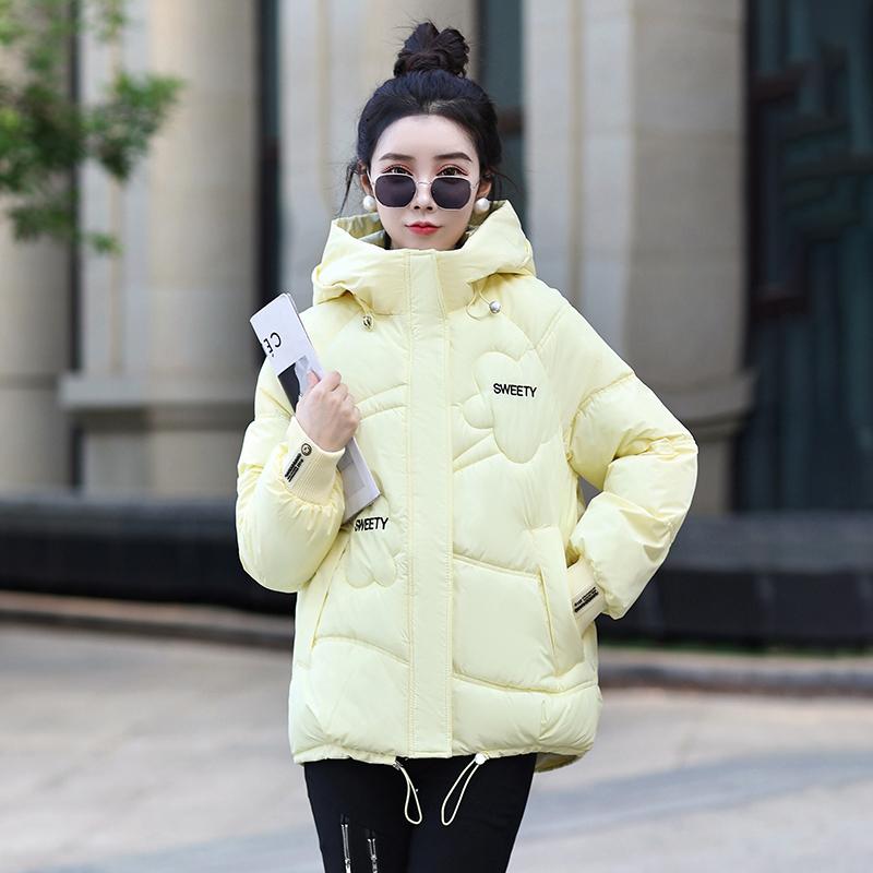 秋服 レディース ファッション オシャレ カワイイ シンプル 大人カワイイ 大きいサイズ ダウン ジャケット 冬 韓国ファッション スリム コットン ジャケット