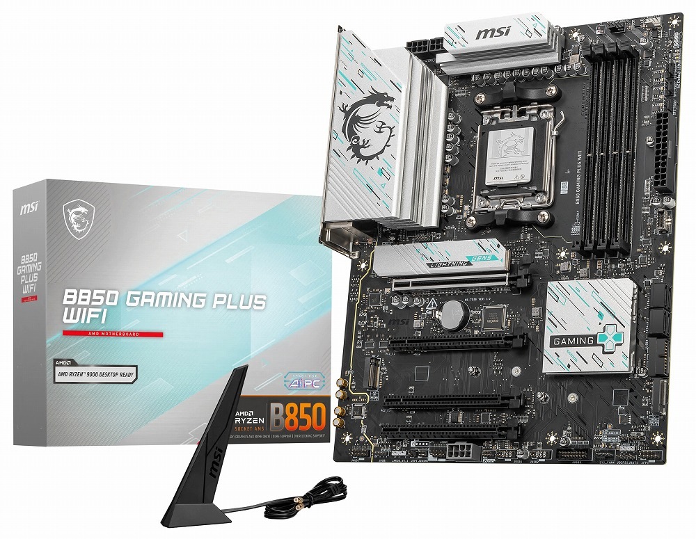 MSI MSI B850 GAMING PLUS WIFI マザーボード B850GAMINGPLUSWIFI