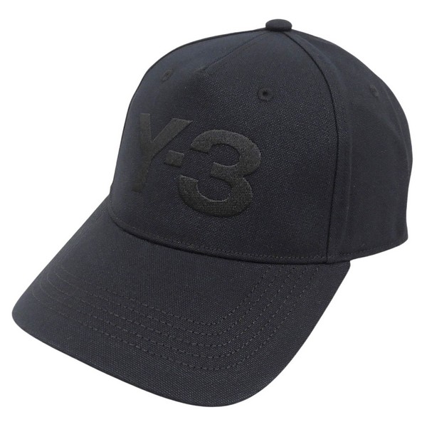 ワイスリー 帽子 メンズ キャップ OSFW W58cm ブラック Y-3 LOGO CAP JP1143BKMEN Y-3