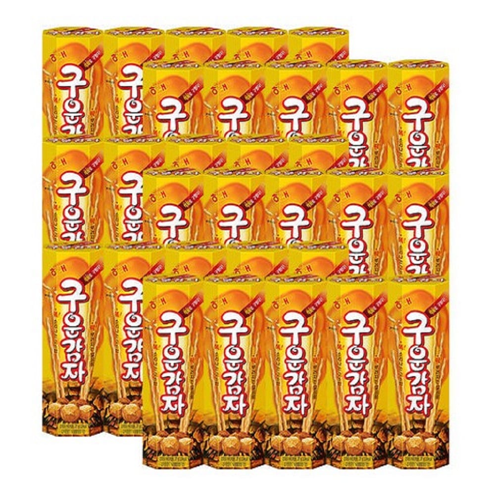 韓国-K MEAL-焼いたじゃがいも27g 30個(1ボックス) 香ばしくてしょっぱい味 お酒のつまみ おやつ じゃがいもスティック -K FOOD渡韓ごっこ