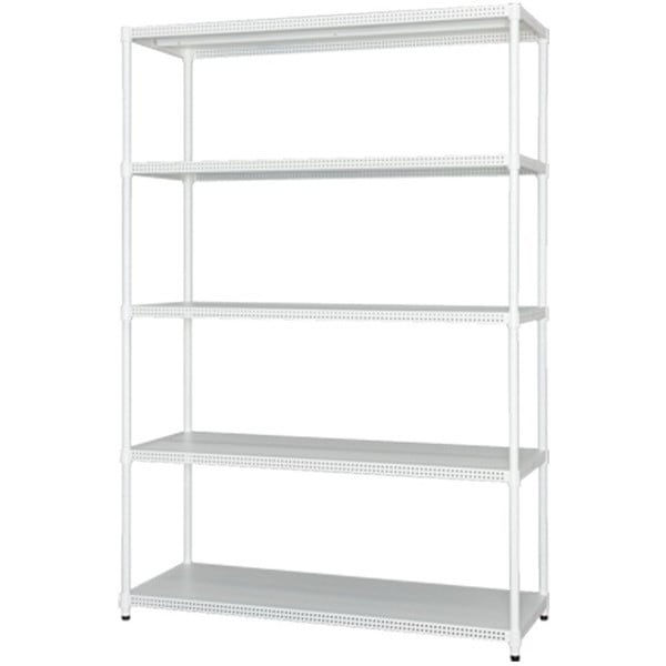 カラーパンチングラック CMR-P1218J ホワイト メーカー直送