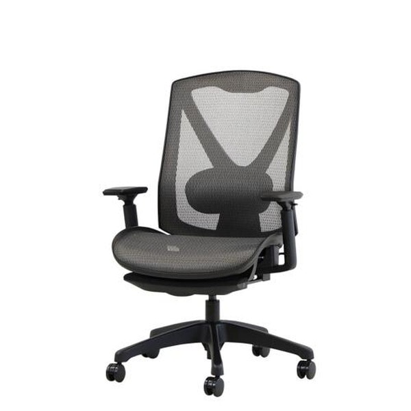 Netforce DF-1-W-GY ローズグレー ダイナミクスフィットチェア ヘッドレストなし ハンガーなし メーカー直送
