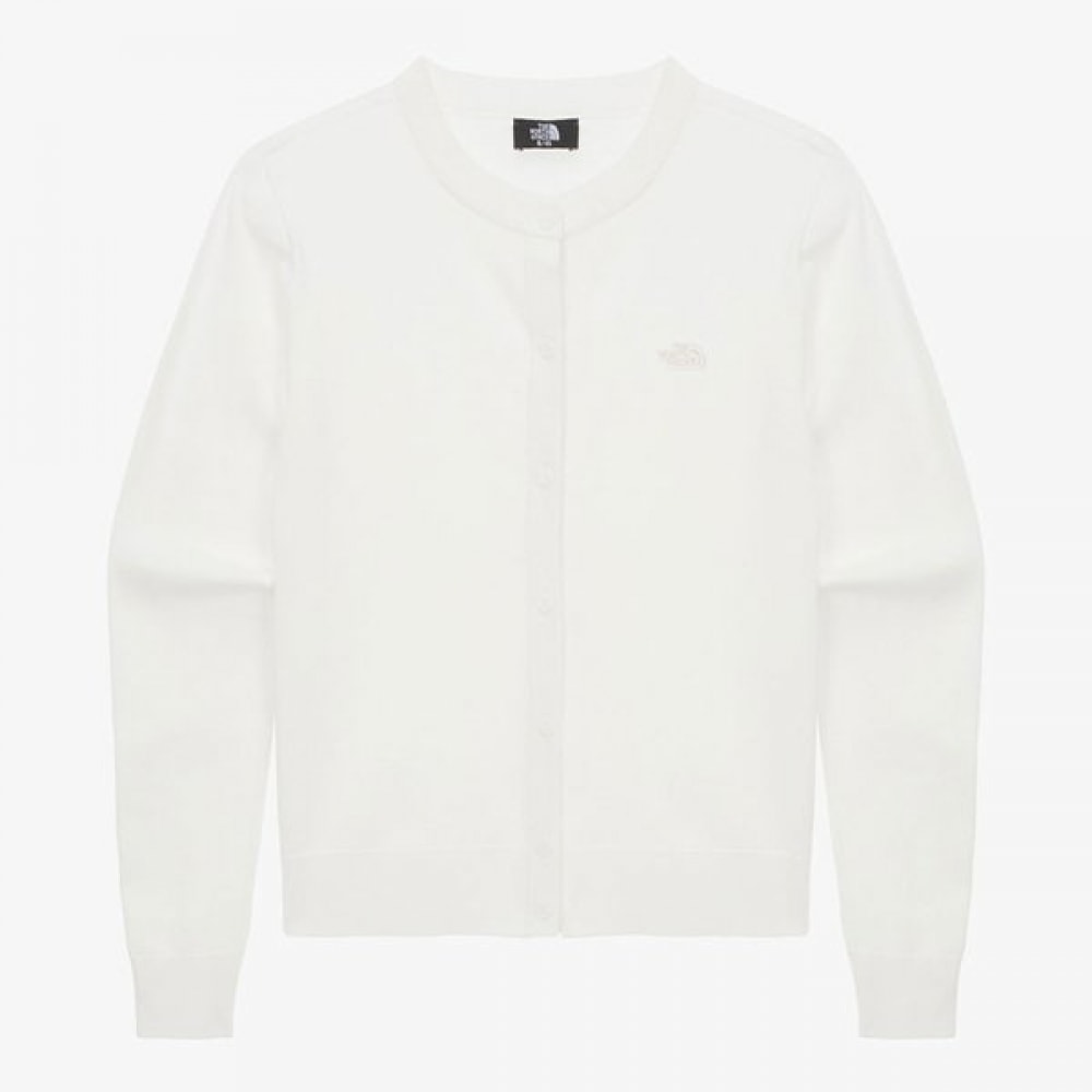 [ノースフェイス公式] NJ5SR31A 女性用ホリデーカーディガン_アイボリー 8,759円