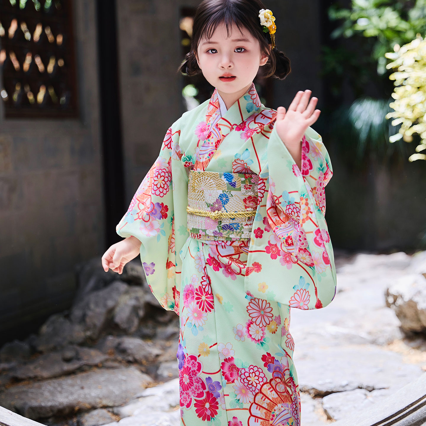 【送.料.無.料.急速発送】和服女の子和服子供浴衣